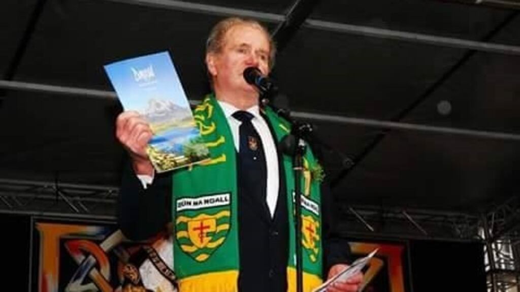 Cllr Ian McGarvey became the oldest general election candidate when he participated in the 2016 election in Donegal. Photograph: Facebook