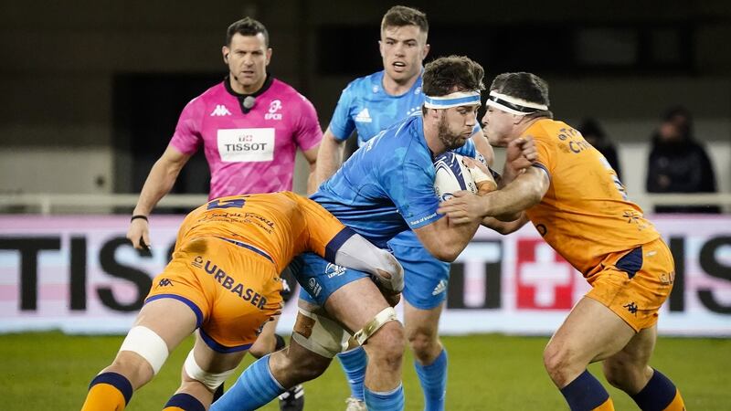 Caelan Doris will miss Ireland’s Six Nations opener against Wales. Photograph: Dave Winter/Inpho