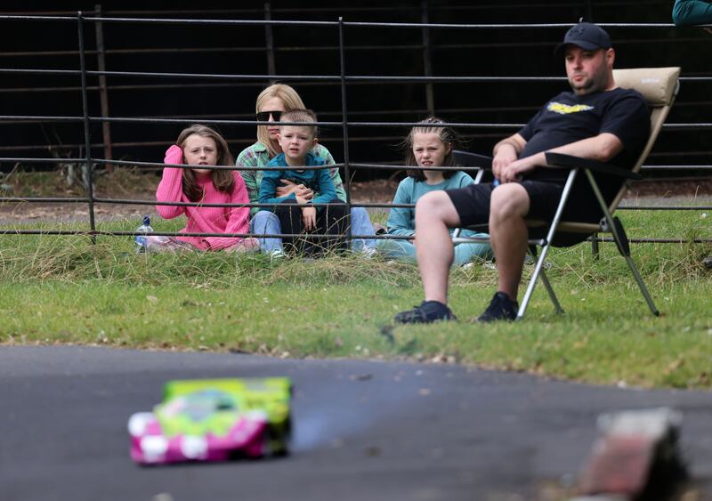 Spectators in St Anne's Park