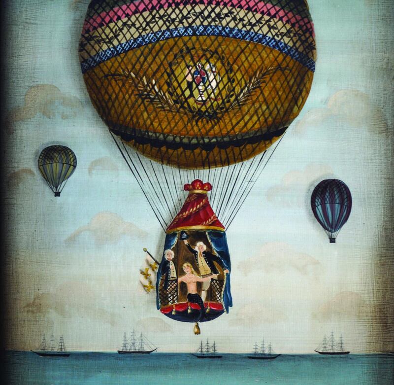 From the collection of film director Mike Todd, Hot Air Balloon by Ralph Cahoon €4,000-€6,000 Sheppard’s