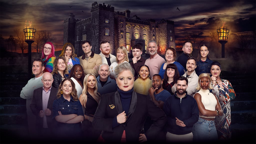 The Traitors Ireland: host Siobhán McSweeney with the contestants