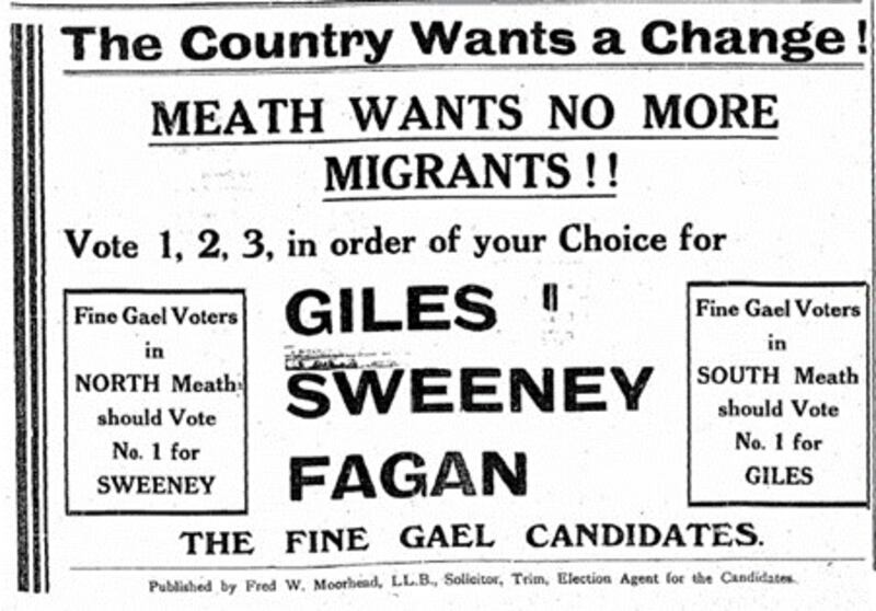 Meath Chronicle, June 18th, 1938. Courtesy of Meath Chronicle