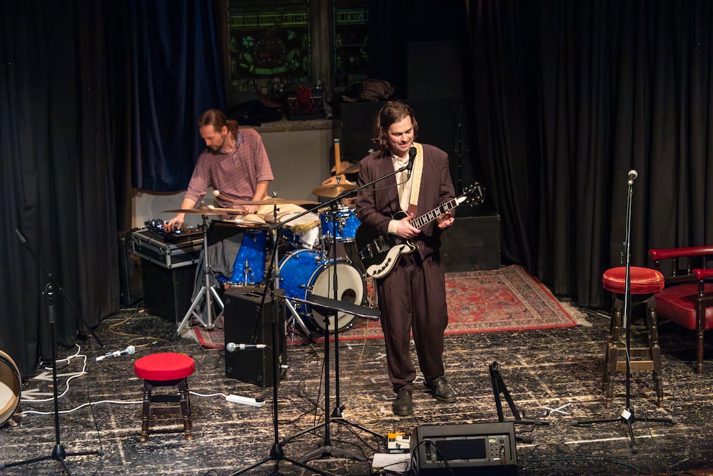 Patrick Stefan, 2024 musician-in-residence at Listowel's St John’s Theatre and Arts Centre; a programme supported by Tomar Trust. Photograph: JK Photography
