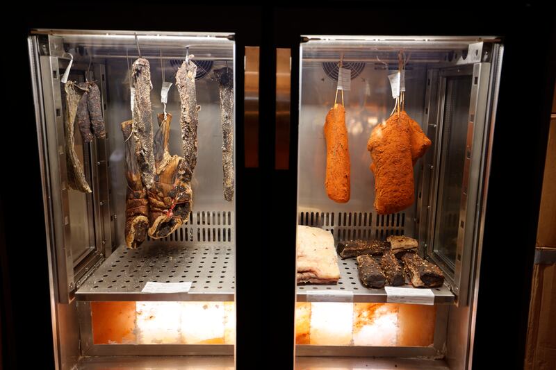 House-made charcuterie at Woodruff