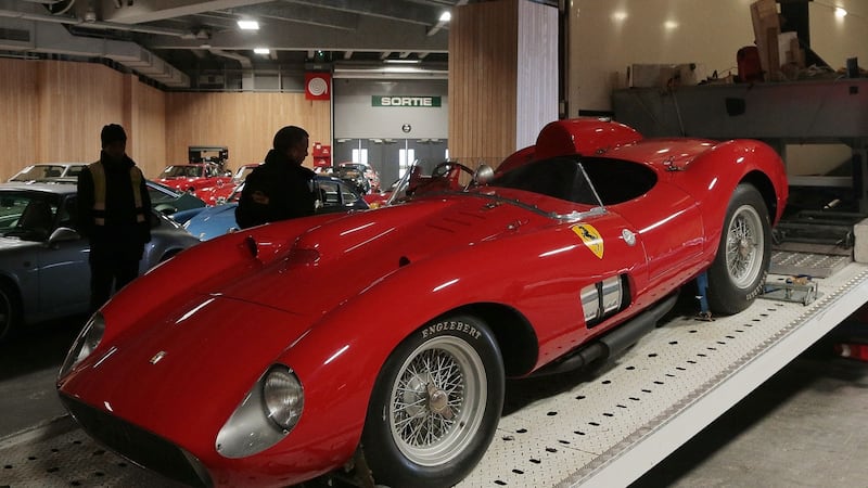 The 1957 Ferrari 335S Spider Scaglietti won the 1958 Cuban Grand Prix, in the hands of Sir Stirling Moss, but only after pre-race favourite (and winner of the 1957 running of the race) Juan Manuel Fangio had been kidnaped by Cuban rebels, as a way of exposing the corruption of the Batista government