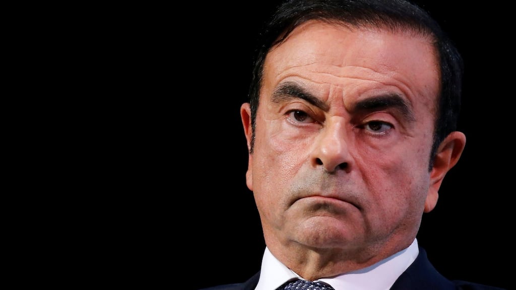 Carlos Ghosn, chairman and CEO of the Renault-Nissan-Mitsubishi Alliance, at the Paris Auto Show, last month. Photograph: Regis Duvignau/Reuters