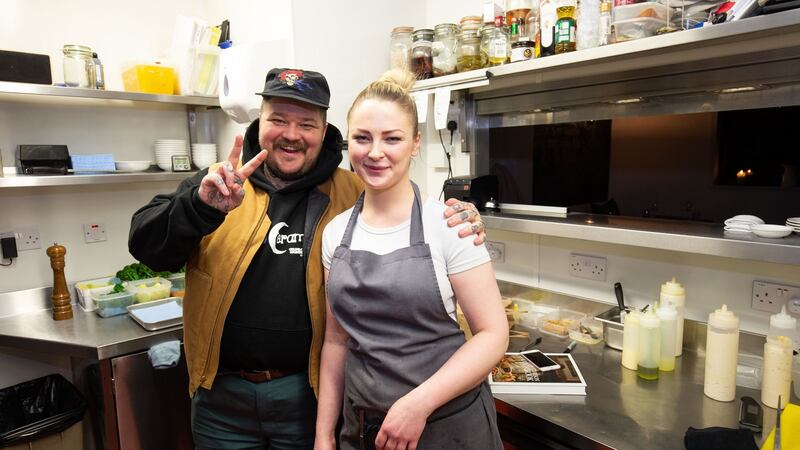 Matty Matheson and Grainne O Keefe at Clanbrassil House. Photograph: Tom Honan