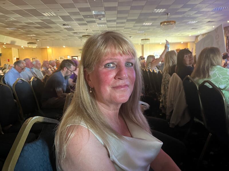 Marie Thorpe, a former Tory voter who attended the Reform UK event. Photograph: Mark Paul