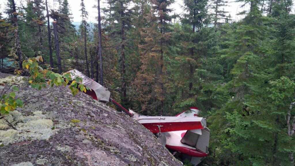 Six people have died after a seaplane crashed during a sightseeing trip in Canada. Photograph: Transportation Safety Board of Canada/PA Wire.