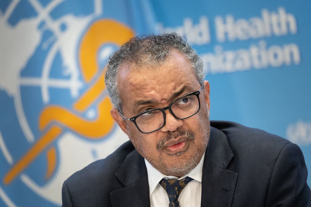 Dr Tedros Adhanom Ghebreyesus: 'Understanding how the pandemic began remains a moral and scientific imperative.'  Photograph: Fabrice Coffrini/AFP via Getty