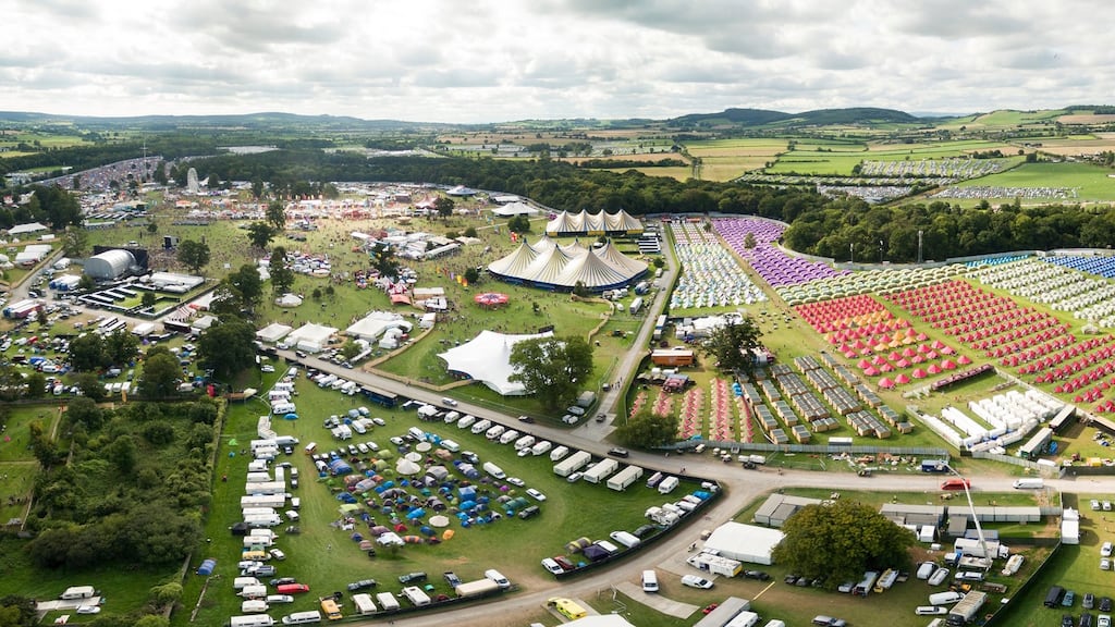 The Electric Picnic in 2020 will take place from September 4th to 6th at Stradbally which has been its home since the beginning of the festival in 2004 when the first festival had a capacity of 10,000. Photograph: aerial.ie