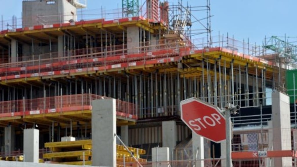 ‘Missing middle’ properties include terraced housing and mid-rise apartments. Photograph: Alan Betson/File