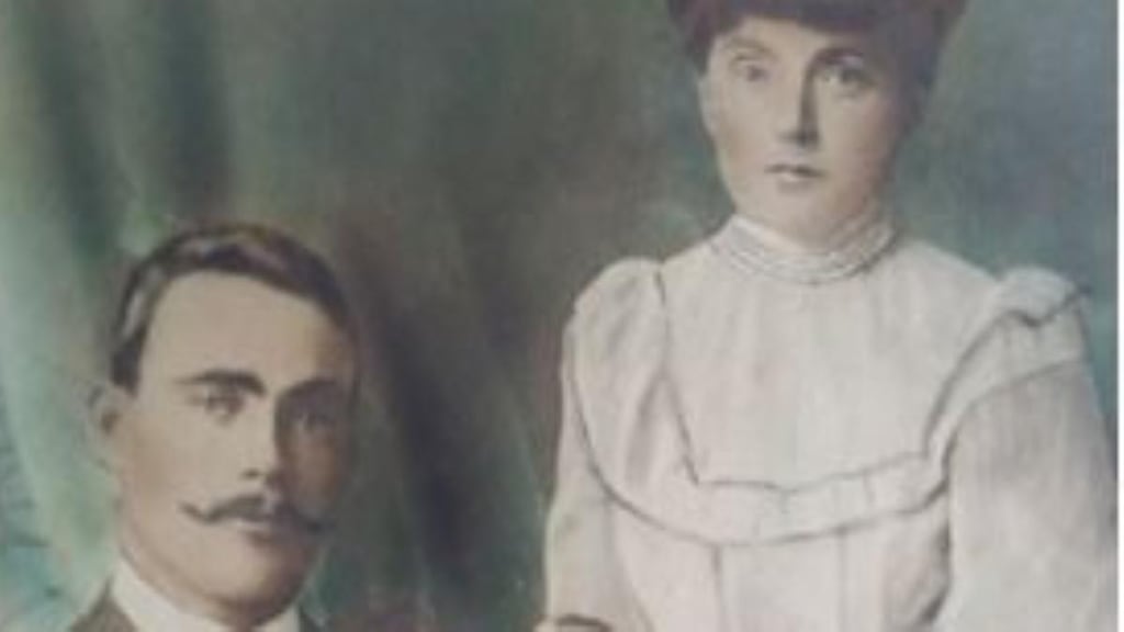 Michael and Elizabeth on their wedding day in 1913