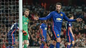 Van Gaal admits Robin Van Persie is low on confidence