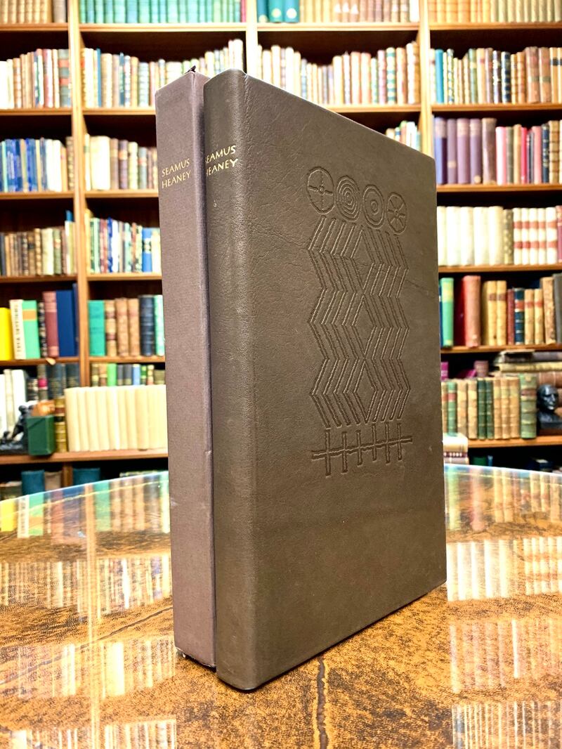 Poems and a Memoir Seamus Heaney signed limited edition 950