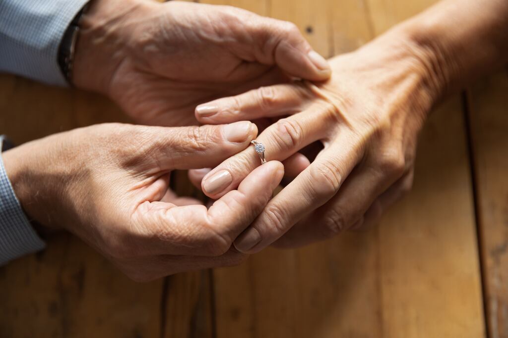 There were 552 grooms last year who got married when they were 60 or older, and 227 brides. Photograph: iStock
