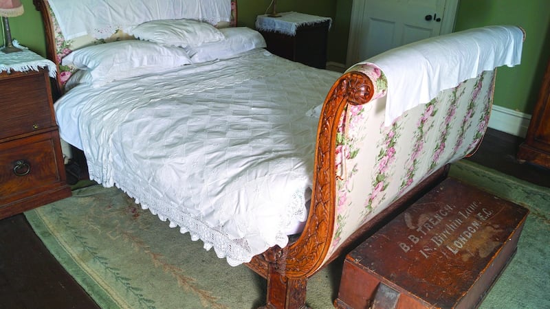The King’s Bed, reputedly made for the visit of King George IV to Slane Castle in 1821