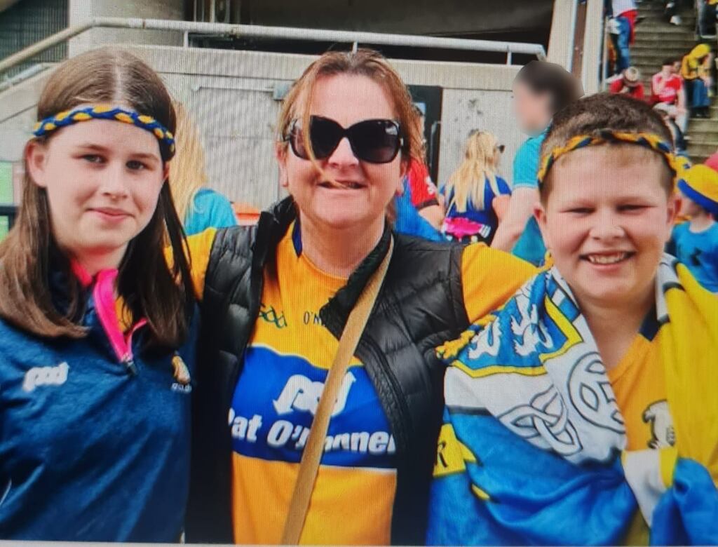 Vanessa Whyte with daughter Sara Rutledge and son James Rutledge