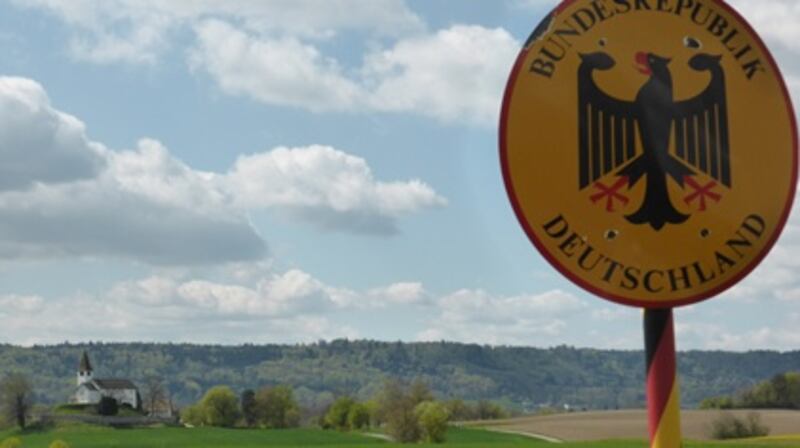 Büsingen is less than 8 sq km large and home to around 1,300 people.