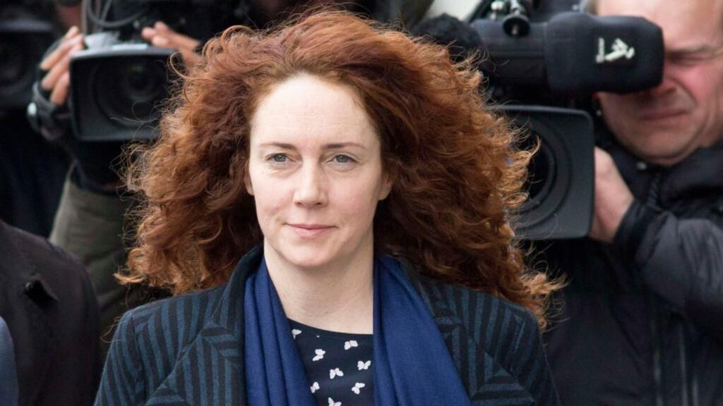 Former News International chief executive Rebekah Brooks arrives at the Old Bailey courthouse in London on Wednesday where she is on trial on charges related to phone-hacking. The court heard that Tony Blair advised Ms Brooks on how to deal with the phone-hacking scandal. Photograph: Neil Hall/Reuters