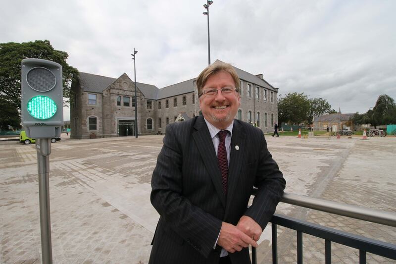 DIT president Professor Brian Norton: “We’re trying to avoid the silos of a building for this and for that.” Photograph: Nick Bradshaw