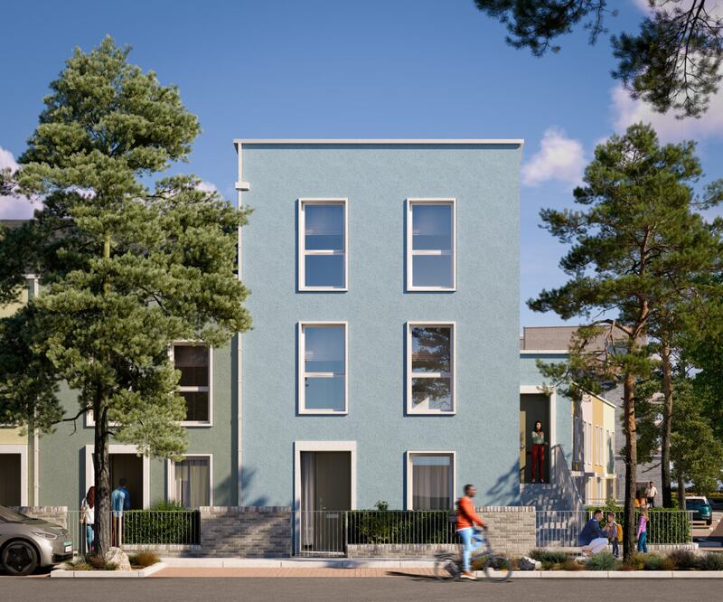 Ballymore have taken inspiration form the character of 'old Bray', with its brick-fronted Victorian and Edwardian-style homes.