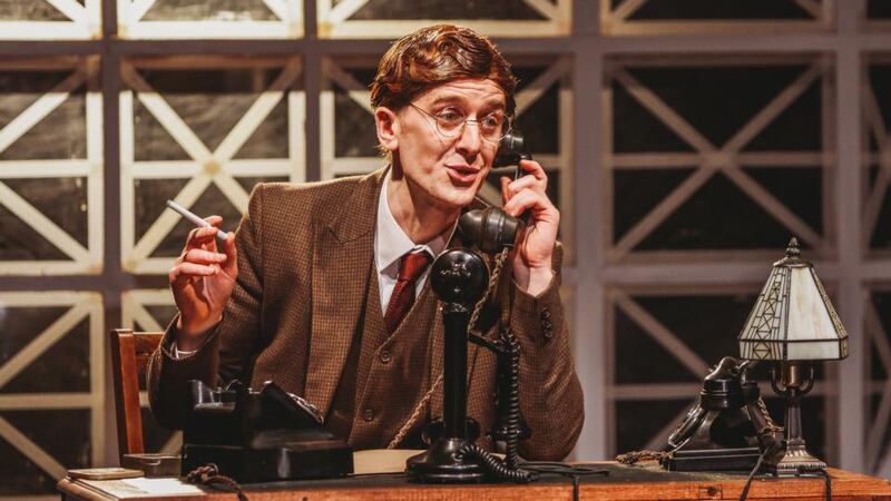 Double Cross: Ian Toner in this Abbey-Lyric coproduction