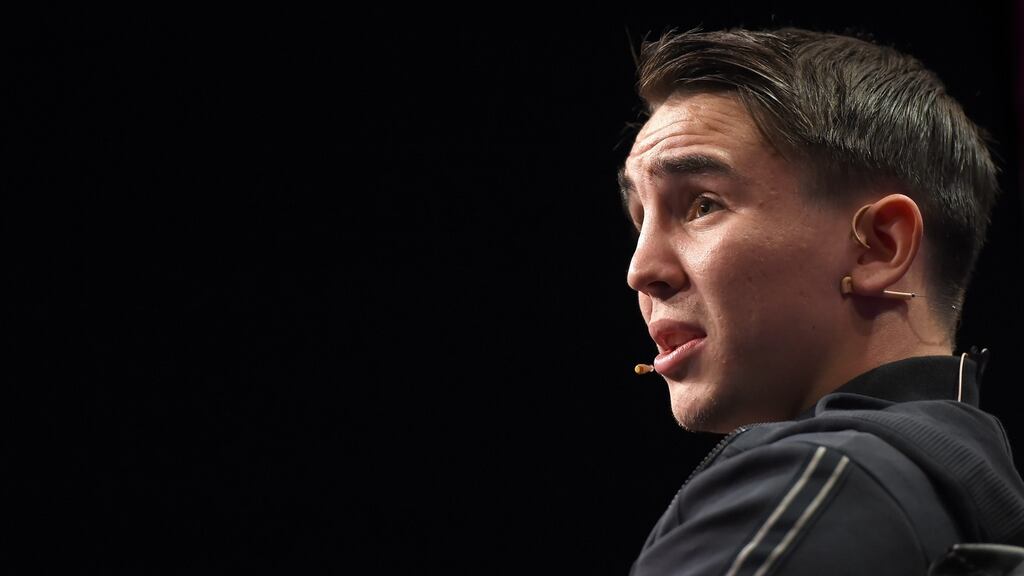 Michael Conlan: “Picking up the world number one spot is a great achievement.” Photograph: Brendan Moran/ Sportsfile/Web Summit