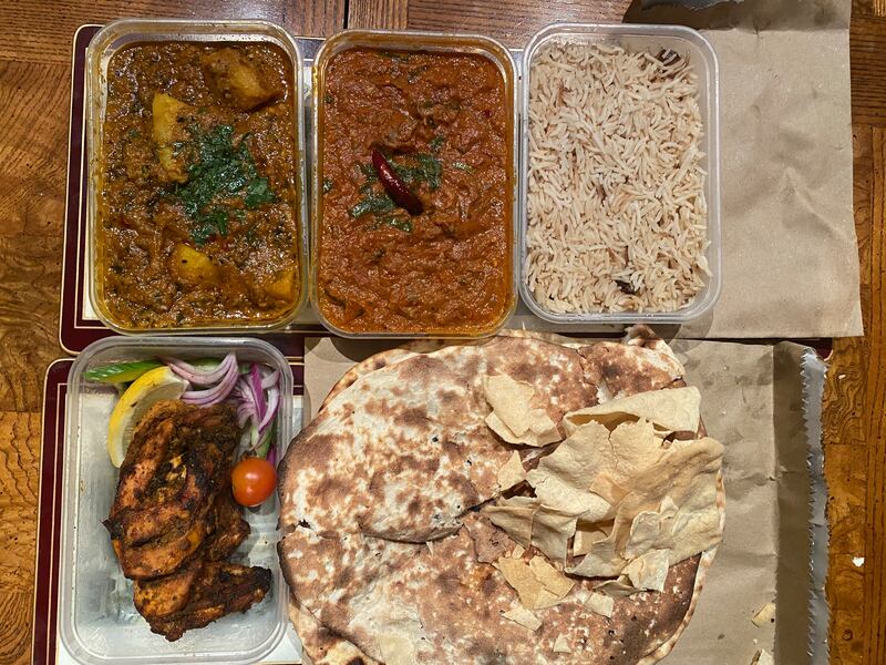 Takeaway from Tadka House