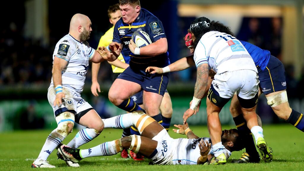 Leinster’s victory over Montpellier means a win in Castres would ensure them a home quarter-final. Photograph: James Crombie/Inpho