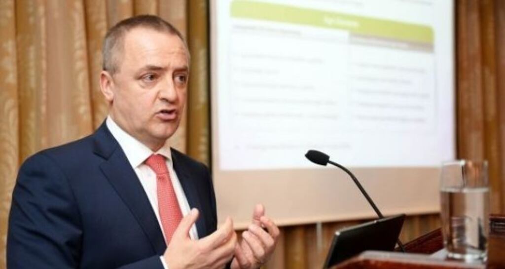 Origin Enterprises chief executive Tom O’Mahony. ‘We’ve had a disappointing performance in Ukraine, but that was more than offset by the performances in Poland, Romania, Belgium, Ireland and UK.’Photograph: Eric Luke