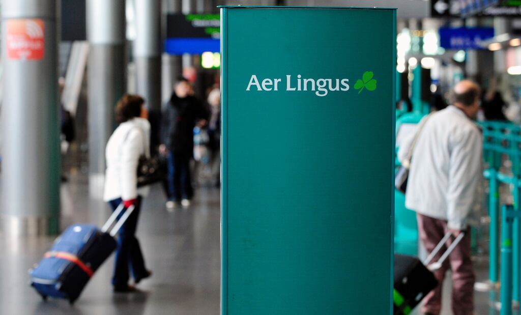 Aer Lingus said it has 'increased our communication with customers to explain the steps they can take to log any delayed or misdirected baggage'. File photograph: Bloomberg
