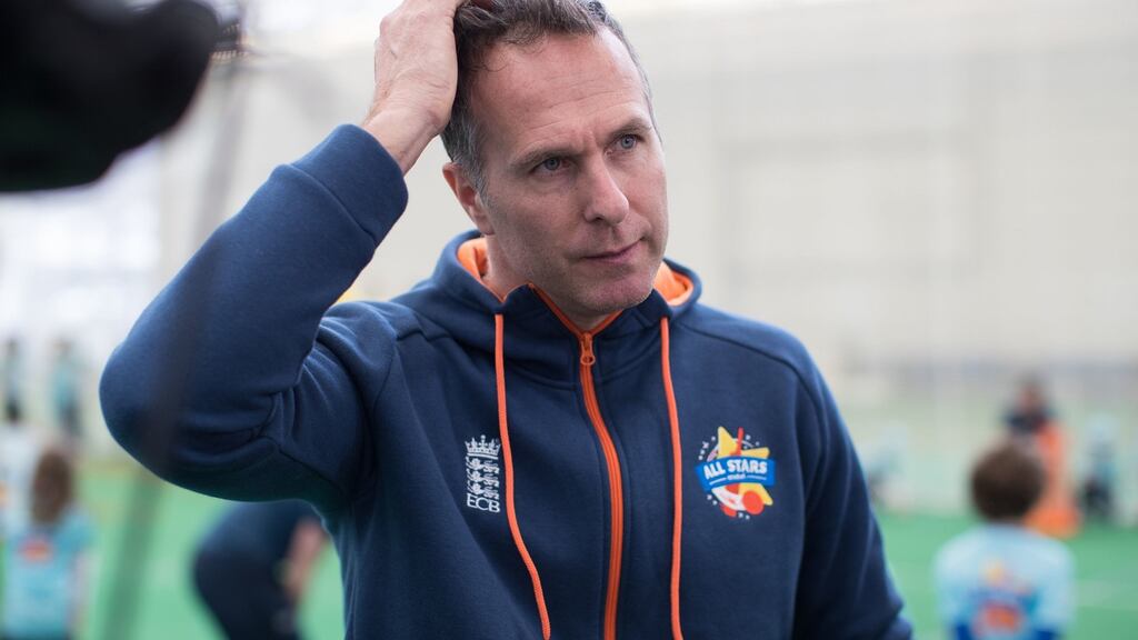 Former England captain Michael Vaughan has been left out of the BBC’s coverage team for the Ashes for ‘editorial reasons’. Photograph: PA