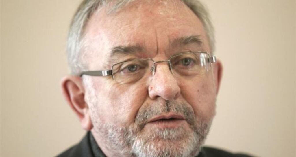 Bishop of Killaloe Kieran O’Reilly announced he was delaying introduction of the diaconate following strong protests. Photograph: Dara MacDonaill/The Irish Times