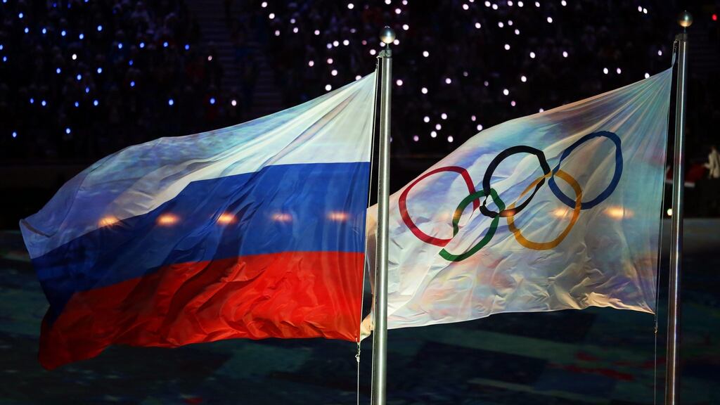 Russia’s suspension is for an indefinite period and could take in next summer’s Olympics in Rio de Janeiro. Photograph: Kay Nietfeld/EPA.
