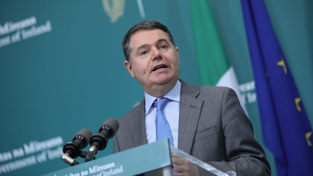 Minister for Finance Paschal Donohoe: ‘I believe, come that next election, there is an argument for re-election that I, Fine Gael and the Government can win and I want to do it.’ Photograph: Julien Behal Photography/PA Wire