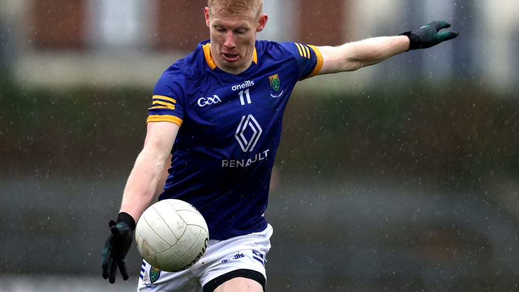 Mark Kenny kicked three points in Wicklow’s draw with Fermanagh. Photograph: Tom Maher/Inpho