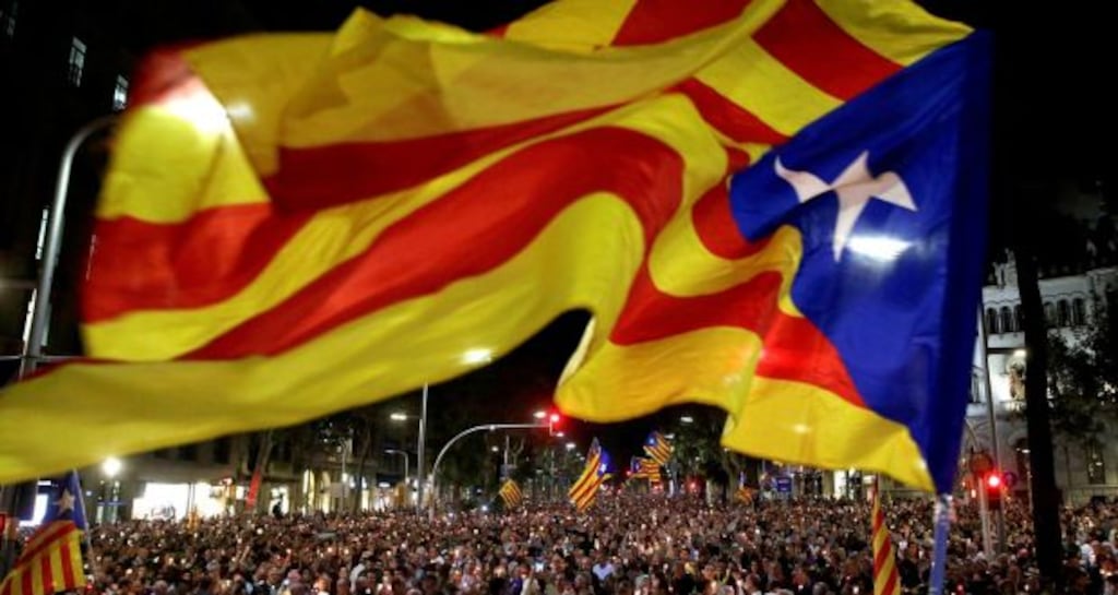 Photograph: Alberto Estevez/EPA