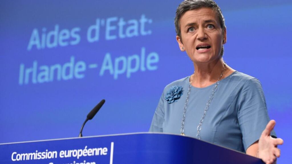 EU Competition Commissioner Margrethe Vestager: has she bitten off more than she can chew? Photograph: John Thys/AFP/Getty Images