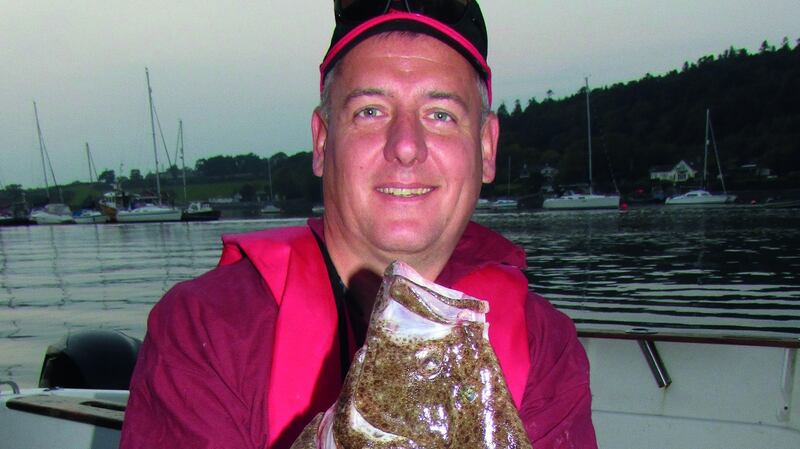 Paul Twomey with the first specimen brill since 1996. The fish weighed 2.04kg (4.50lb) and was caught in Cork Harbour