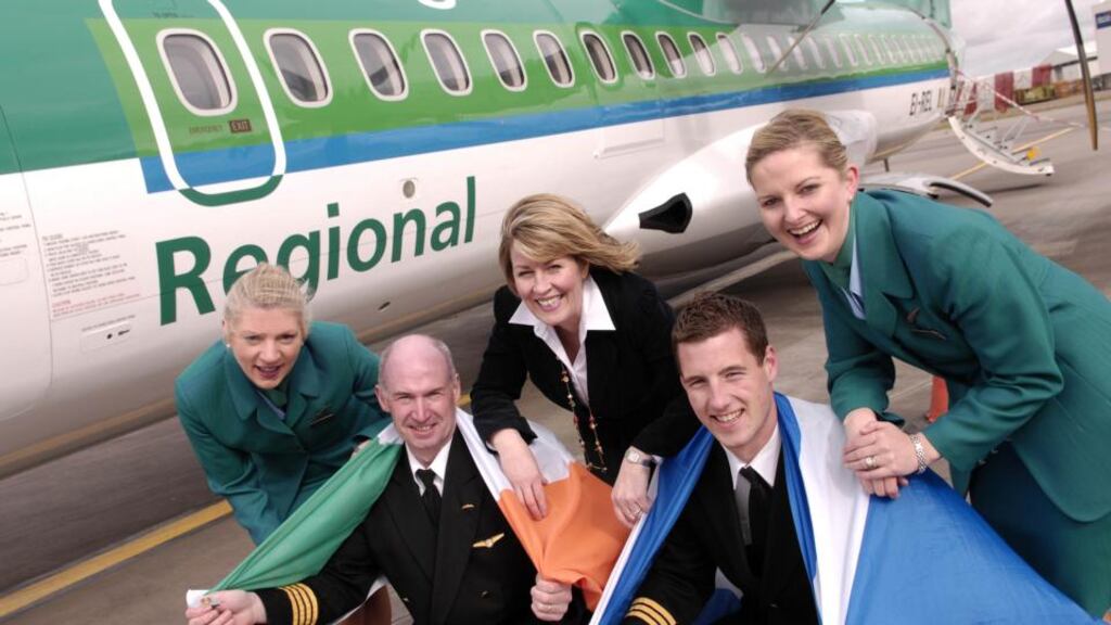 Aer Arann, which operates the Aer Lingus Regional flights, is planning to create 50 new jobs and invest €144 million in eight new aircraft.