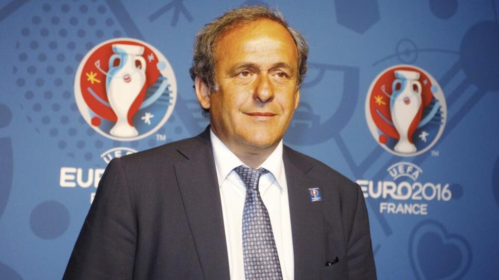 Eufa chief Michel Platini: “I just have to assess if it’s a good thing for soccer. I’m not interested in the position for the sake of it. I have to persuade myself that it’s my destiny.” (Photo: Xavier Laine/Getty Images