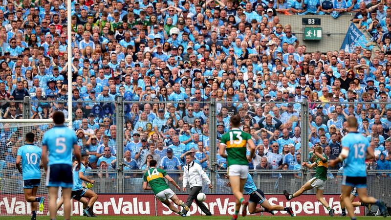 Killian Spillane scores his  goal.