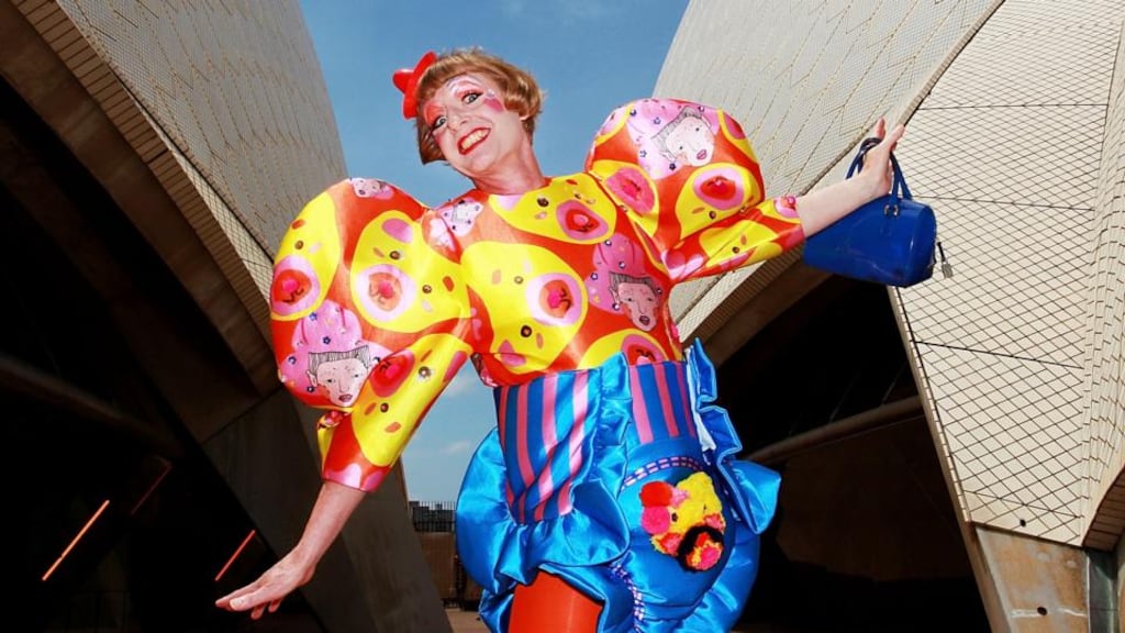 Arch: Grayson Perry’s This Pot Will Reduce Crime by 29% was a reductio ad absurdum of the embrace of culture with conditions attached. Photograph: Lisa Maree Williams/Getty