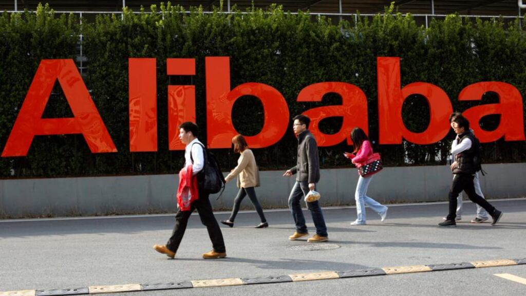 Alibaba now handles 80 per cent of China’s ecommerce. Photograph: Crab Hu/EPA