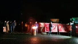 Beef prices: Farmers protest at Musgrave centre in Co Kildare