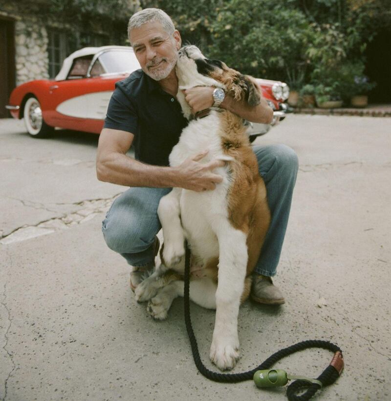 George Clooney: ‘I’m lucky enough to understand how little the fame side has to do with me.’ Photograph: Magdalena Wosinska/The New York Times