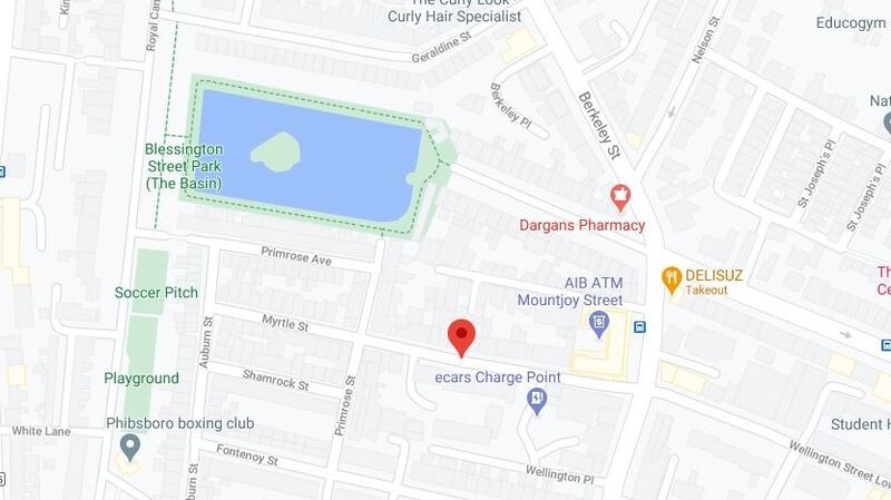 Incident occurred near Blessington Street Basin. Photograph: Google Maps