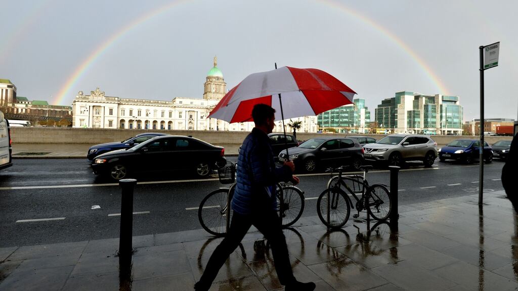 Davy Stockbrokers said it was, for the moment, holding back from revising down its current forecast for 5.5 per cent growth in the Irish economy for 2020 because of the highly uncertain environment. Photograph: Alan Betson