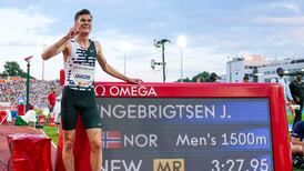 Jakob Ingebrigtsen blazes another European 1,500m record in Oslo